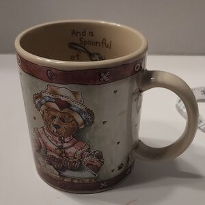 Vintage 1999 Boyds Bears Spoonful Of Sugar Mug Bearware